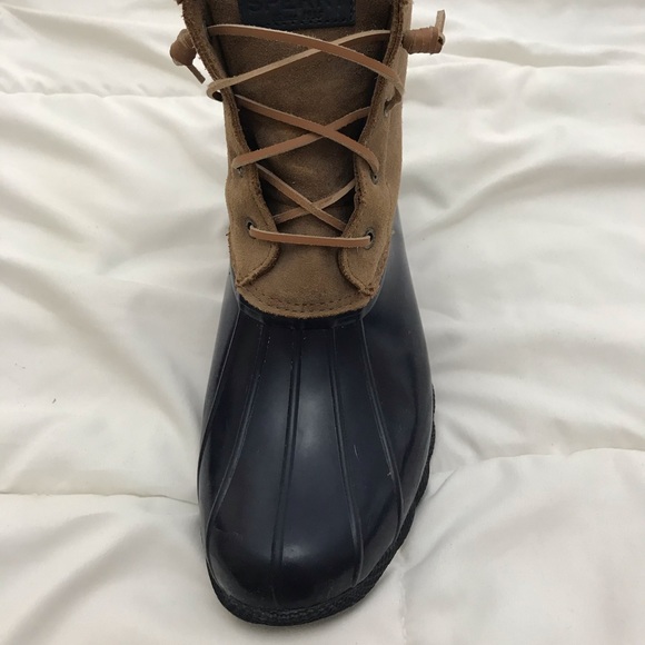 Women’s Sperry Saltwater Canvas Duck Boots - Picture 12 of 16